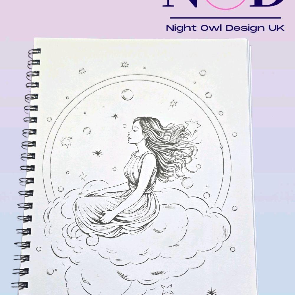 Dreamscape Colouring Book