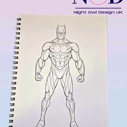 Super Heroes Volume 2 Colouring Book