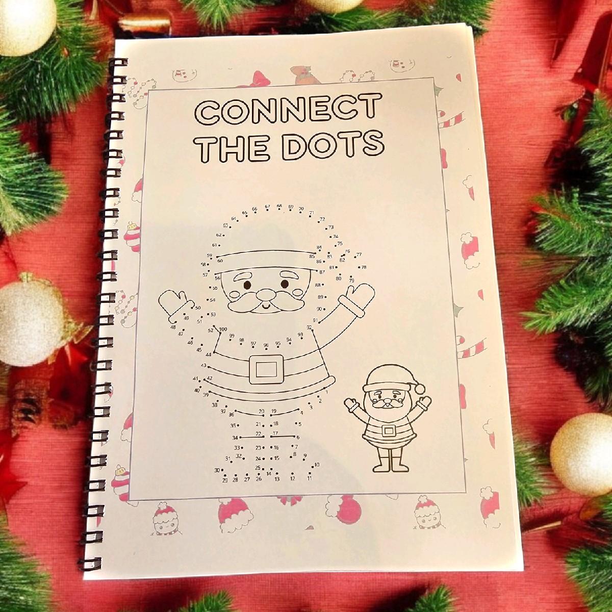 Christmas Activities Book for Kids