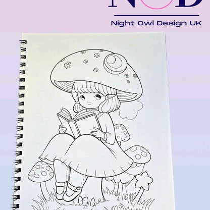 Fairy Colouring Book