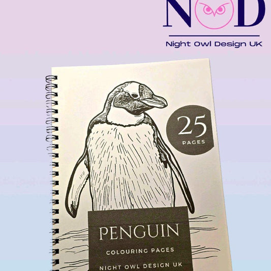 Penguin Colouring Book