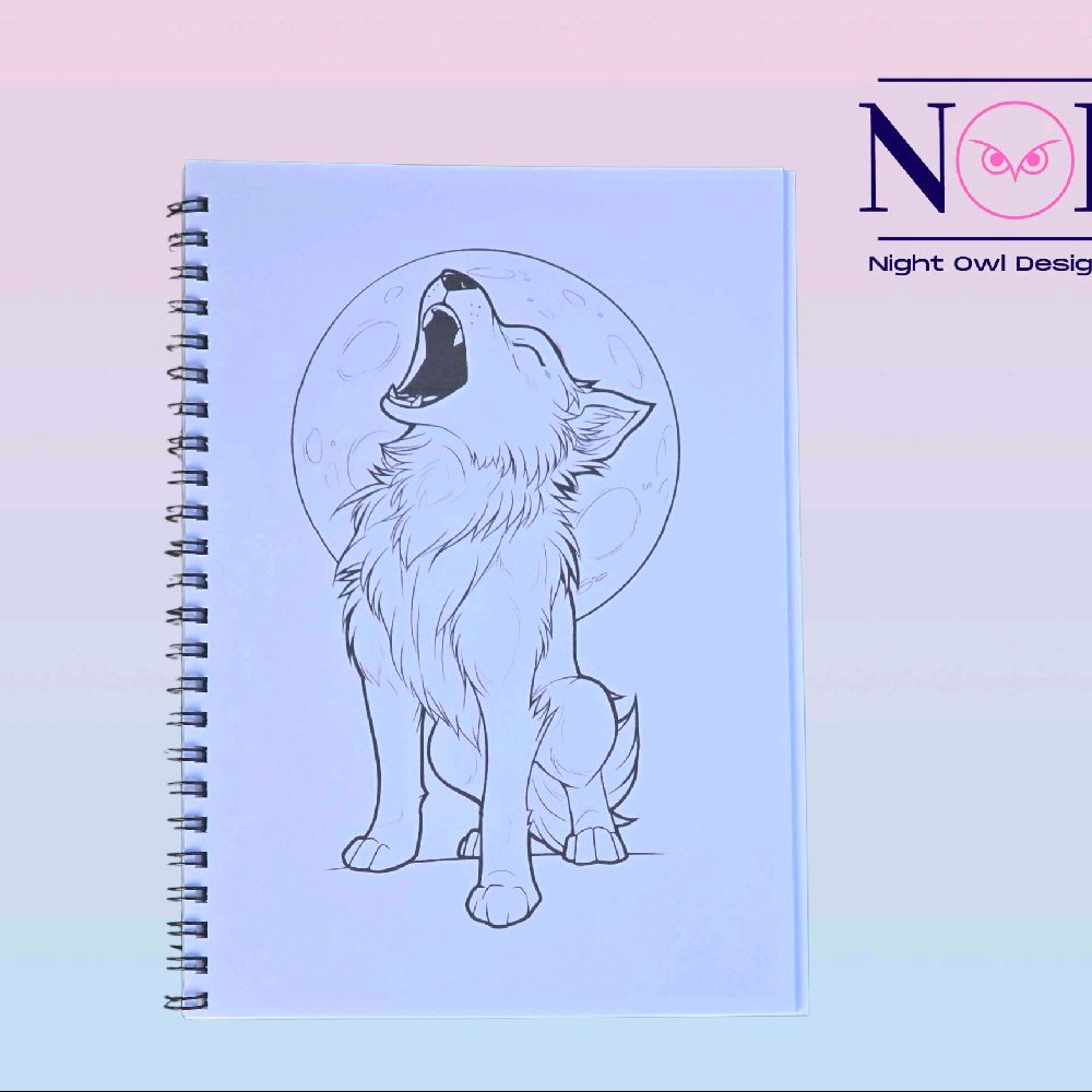 Spooky Themed Colouring Book