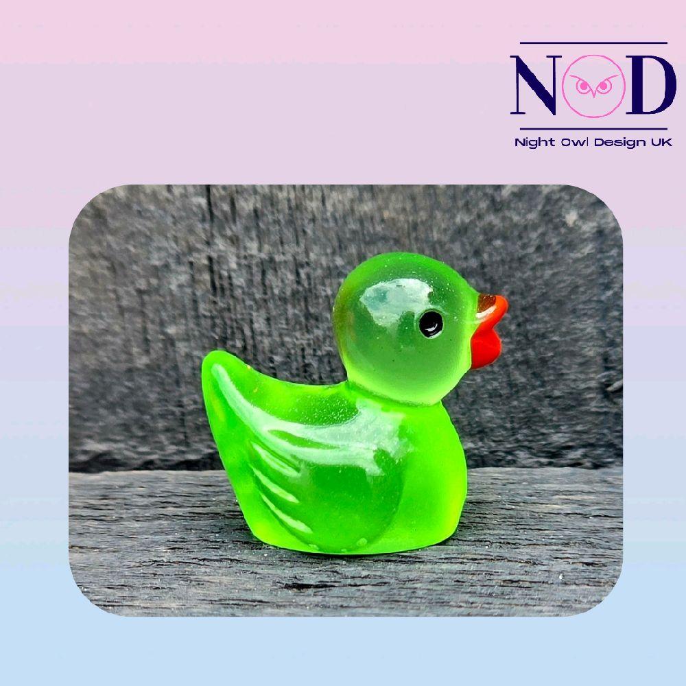 Duck Glow in the Dark Shoe Charm