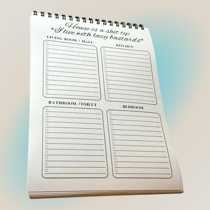 Sweary To Do List Notebook