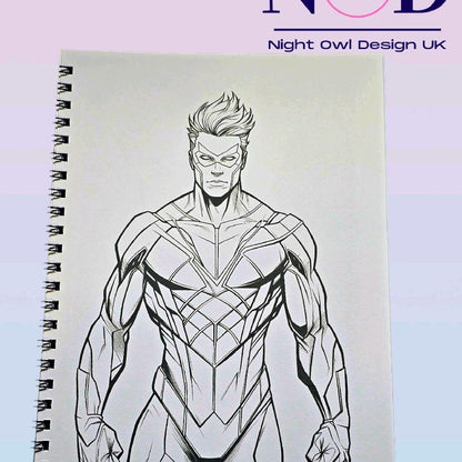 Super Heroes Volume 2 Colouring Book