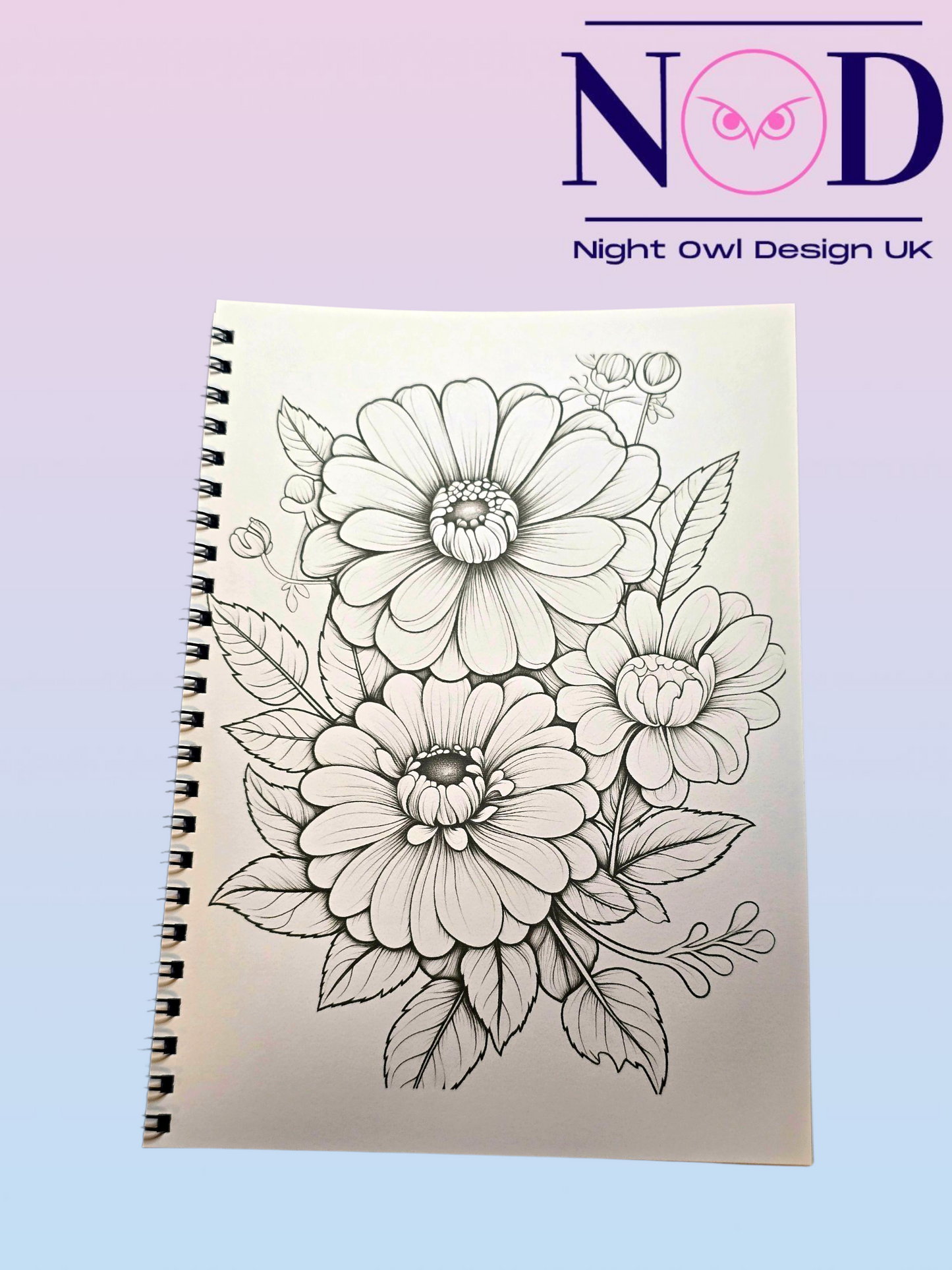 Flower Colouring Book