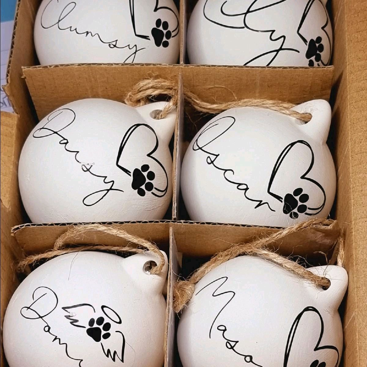 Ceramic Personalised Custom Bauble