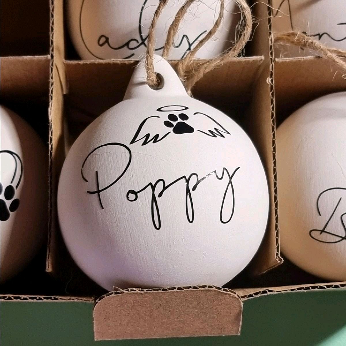 Ceramic Personalised Custom Bauble