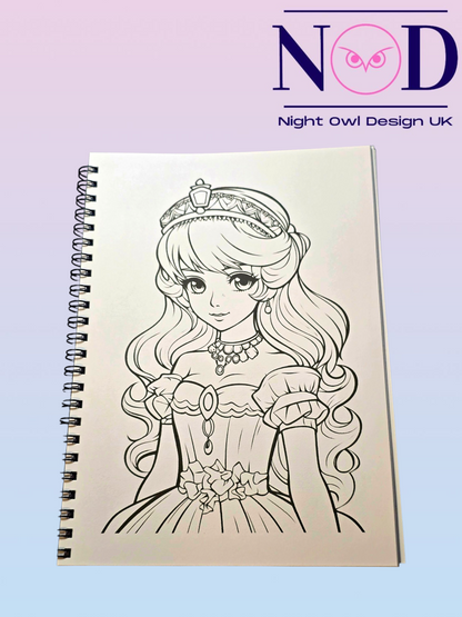 Princesses Colouring Book