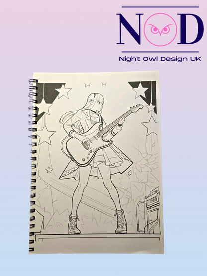 Popstar Colouring Book