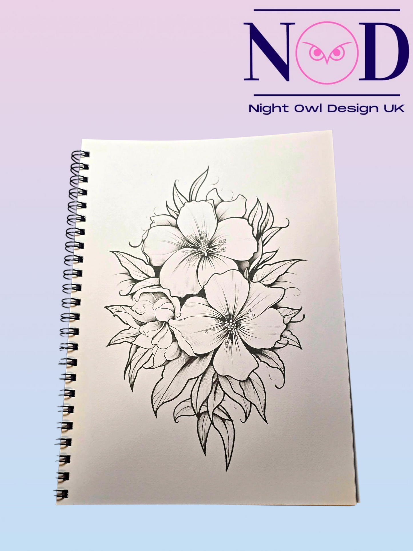 Flower Colouring Book