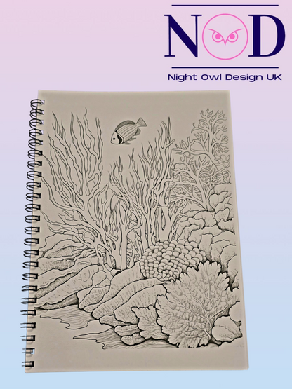 Coral Reef Colouring Book