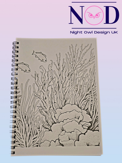 Coral Reef Colouring Book