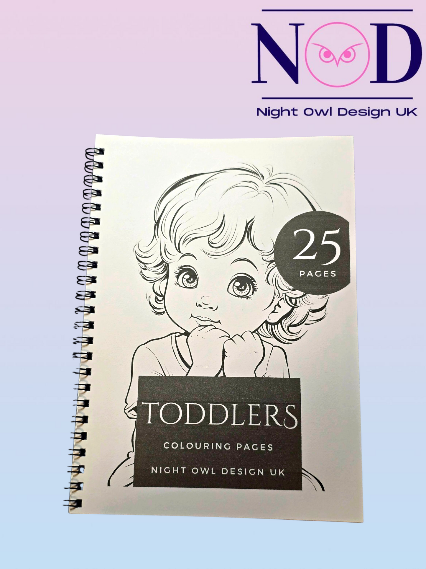 Toddler themed Colouring Book