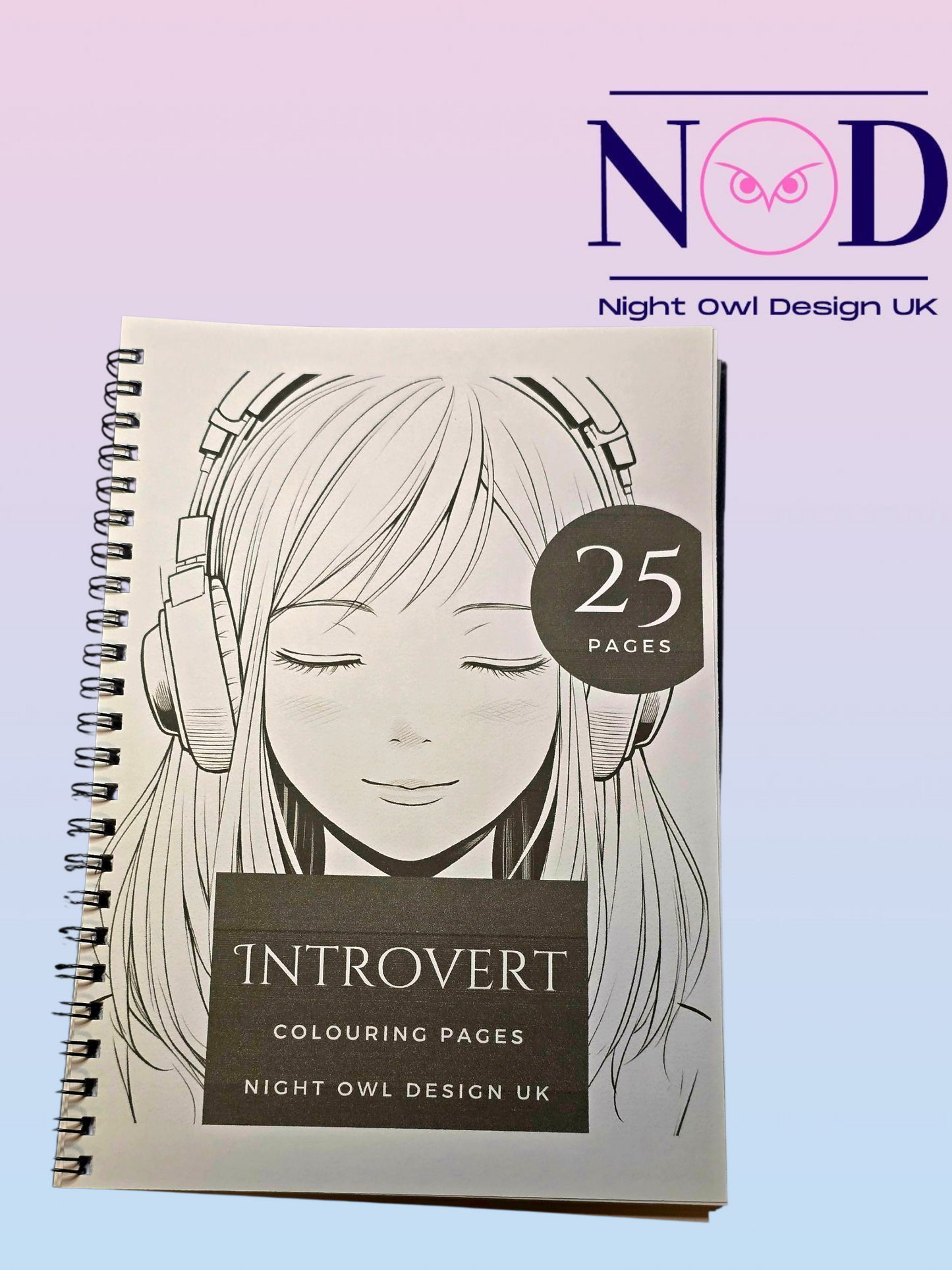 Introvert Colouring Book