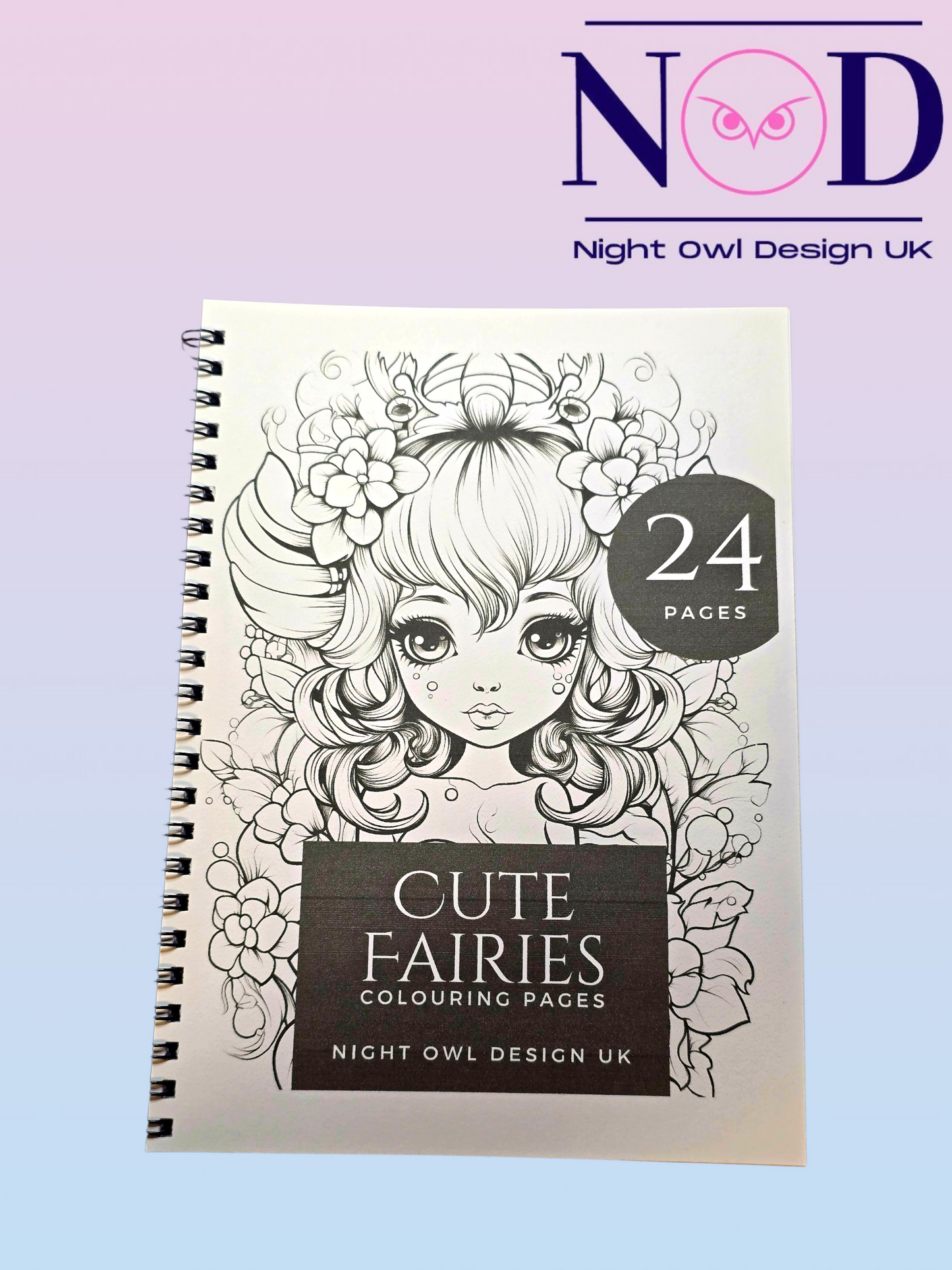 Cute Fairies Colouring Book