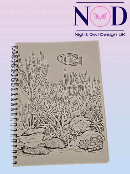 Coral Reef Colouring Book