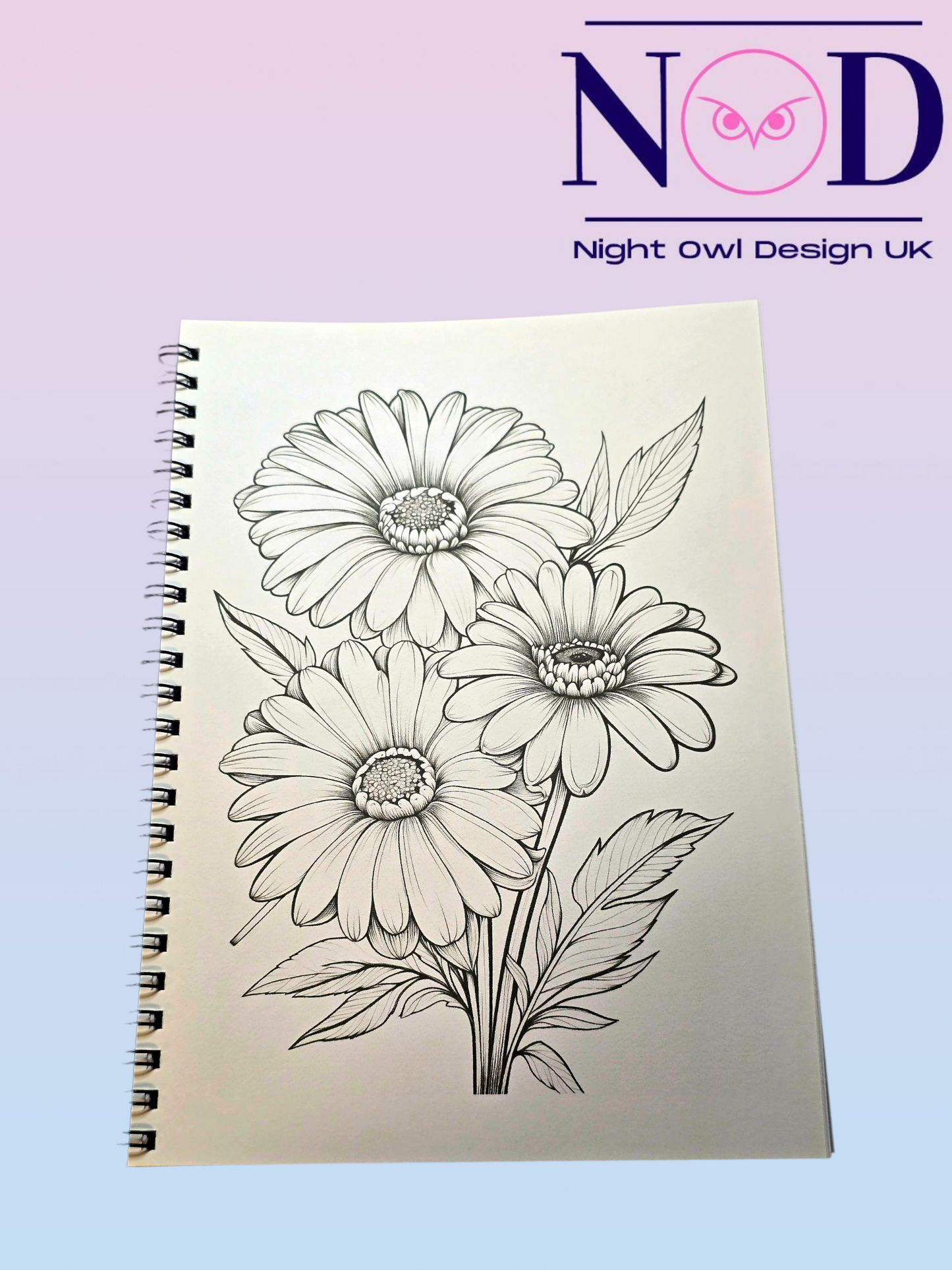 Flower Colouring Book