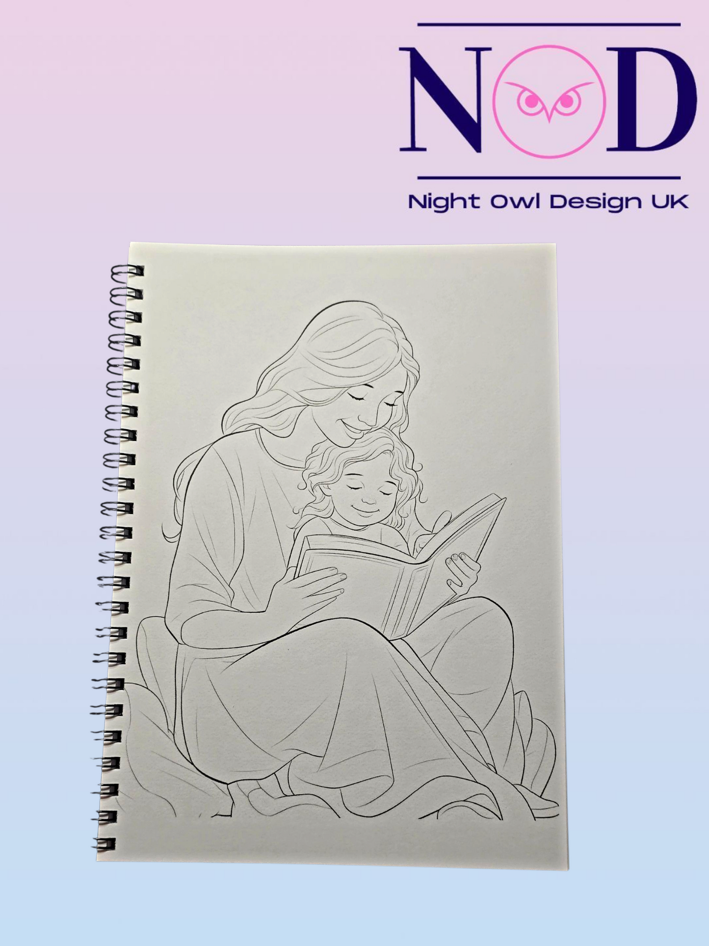 Mum Moments Colouring Book