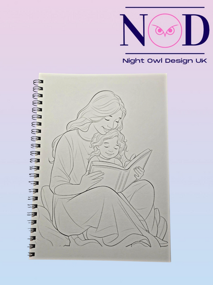 Mum Moments Colouring Book