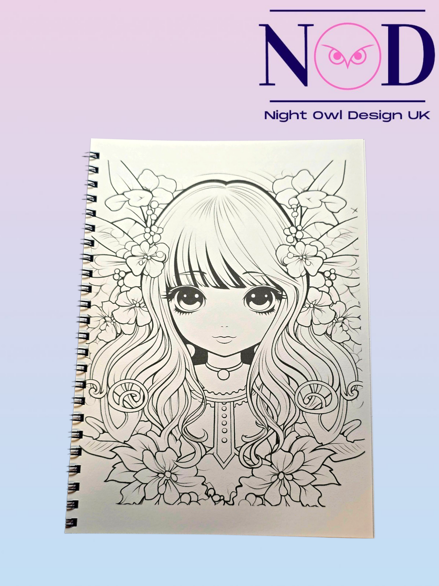 Cute Fairies Colouring Book