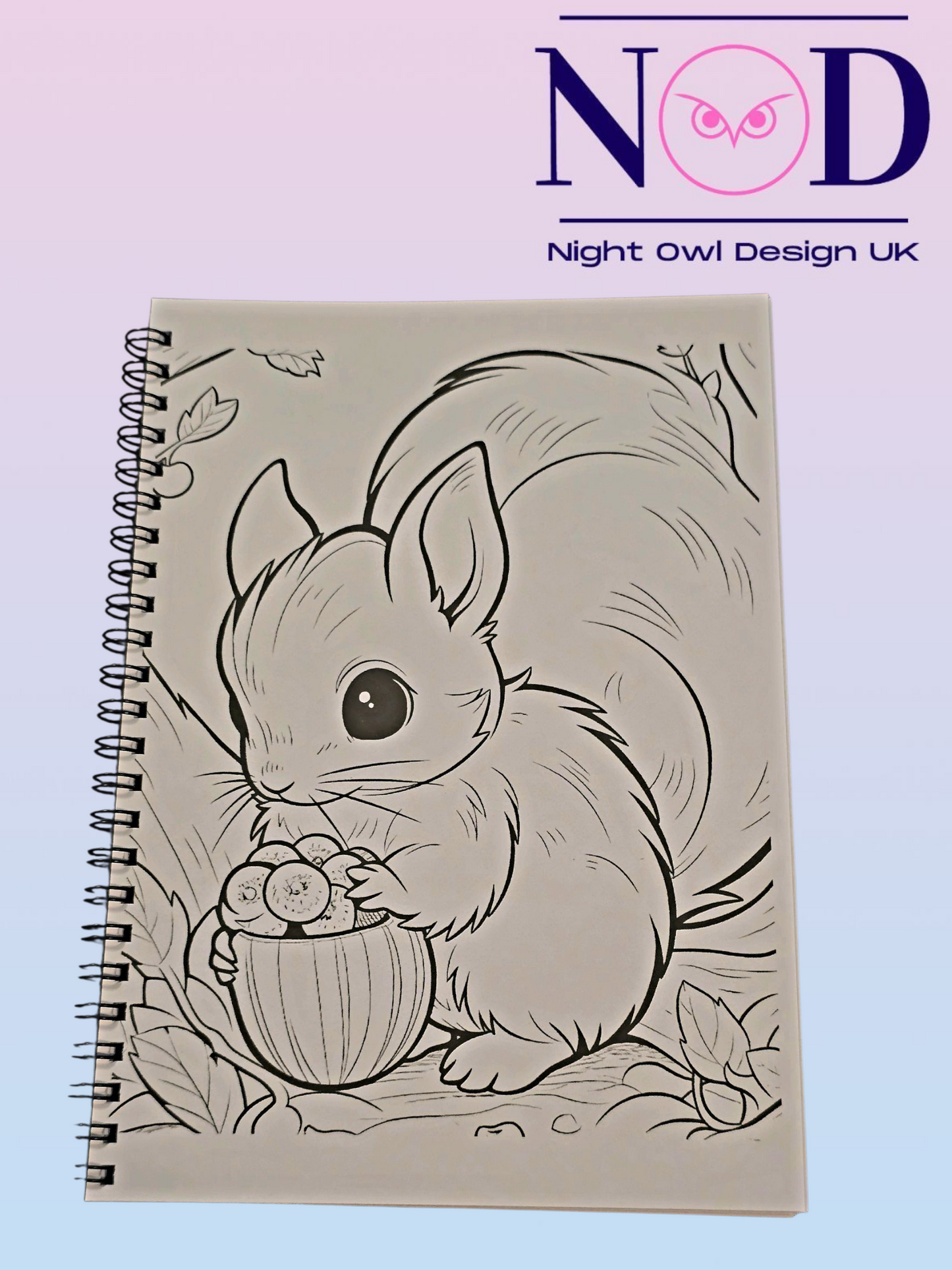 Cozy Animals Colouring Book