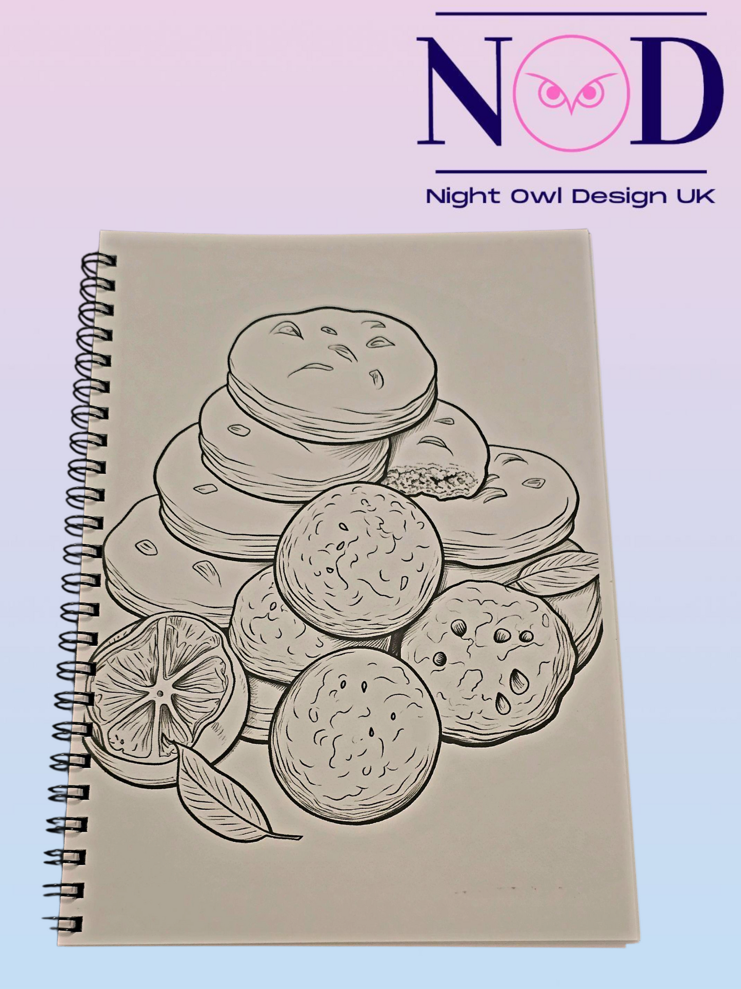 Sweets and Lollies Colouring Book