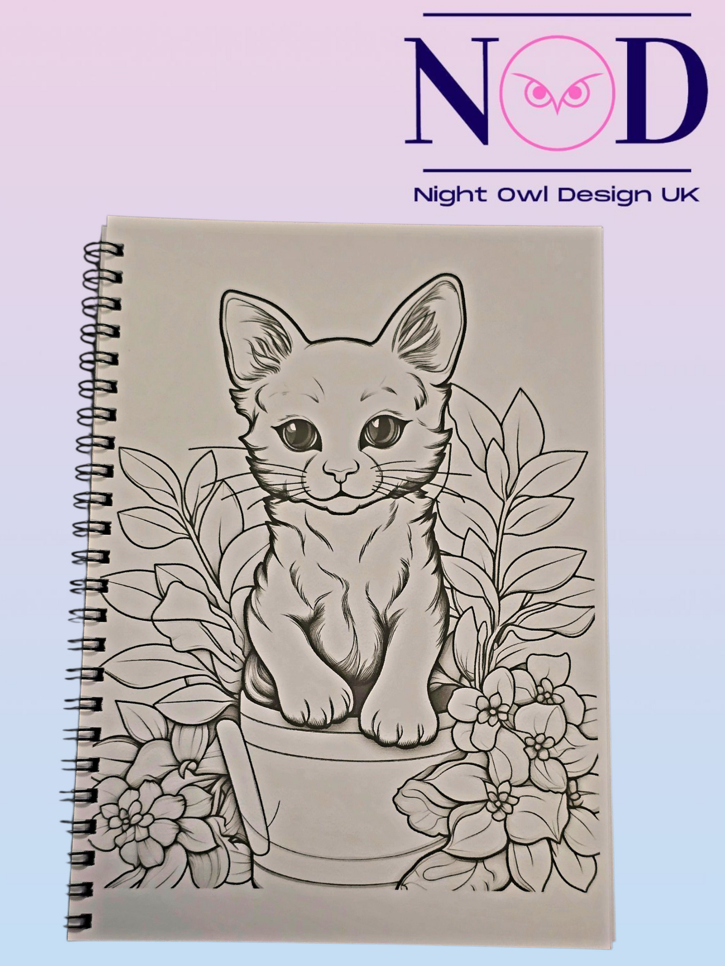 Volume 2 Kittens Colouring Book
