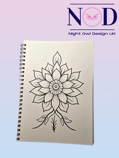 Volume 1 Large Mandalas Colouring Book