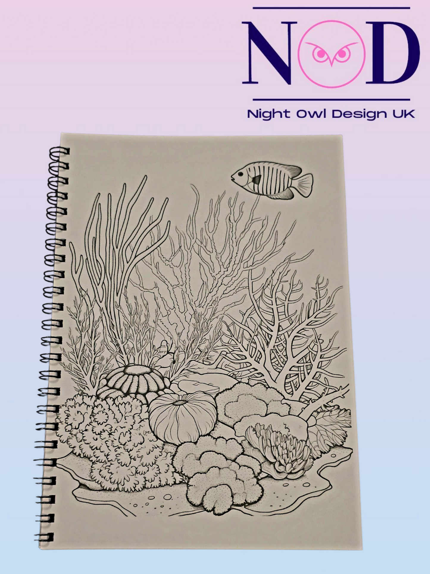 Coral Reef Colouring Book