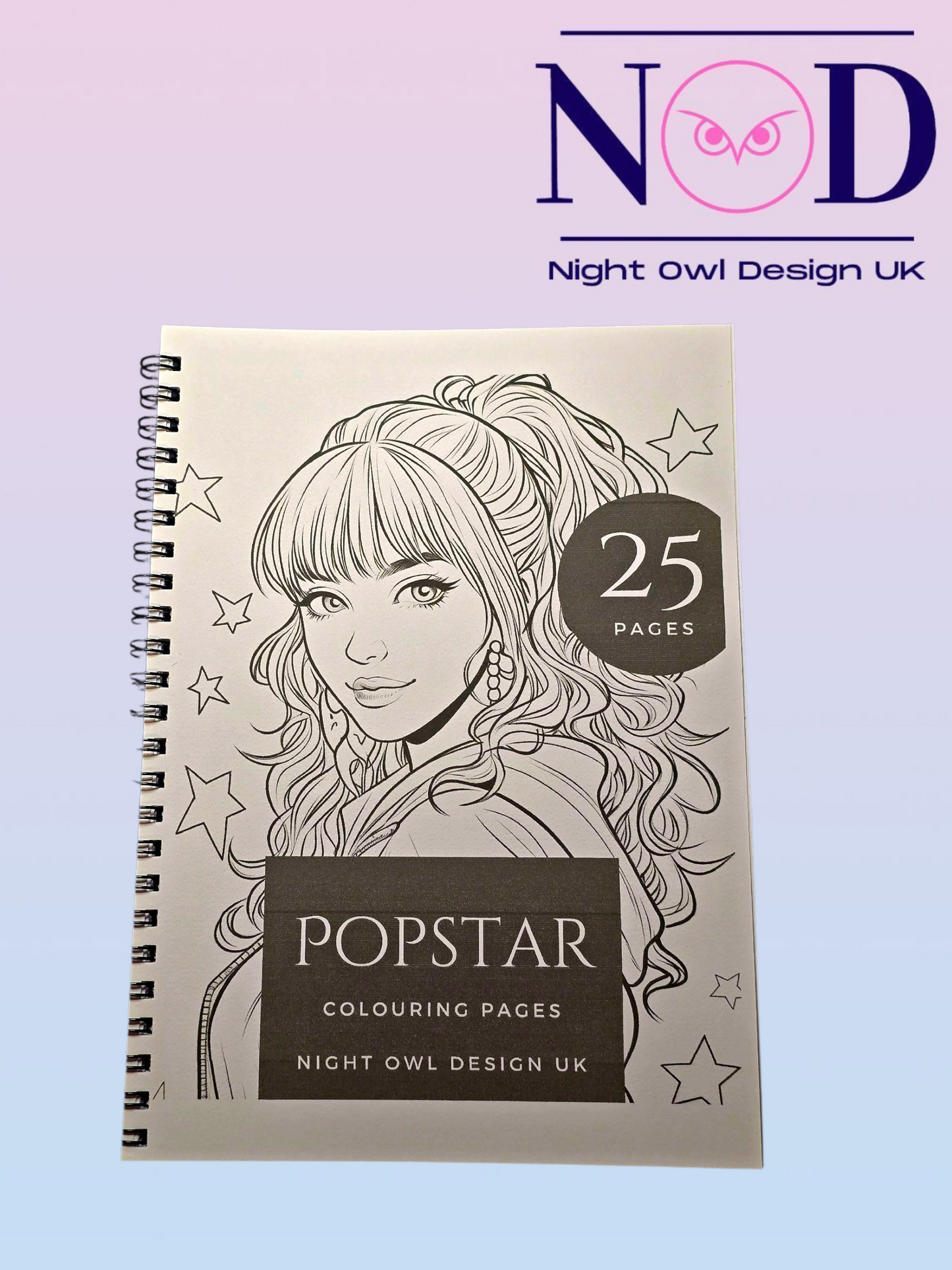 Popstar Colouring Book