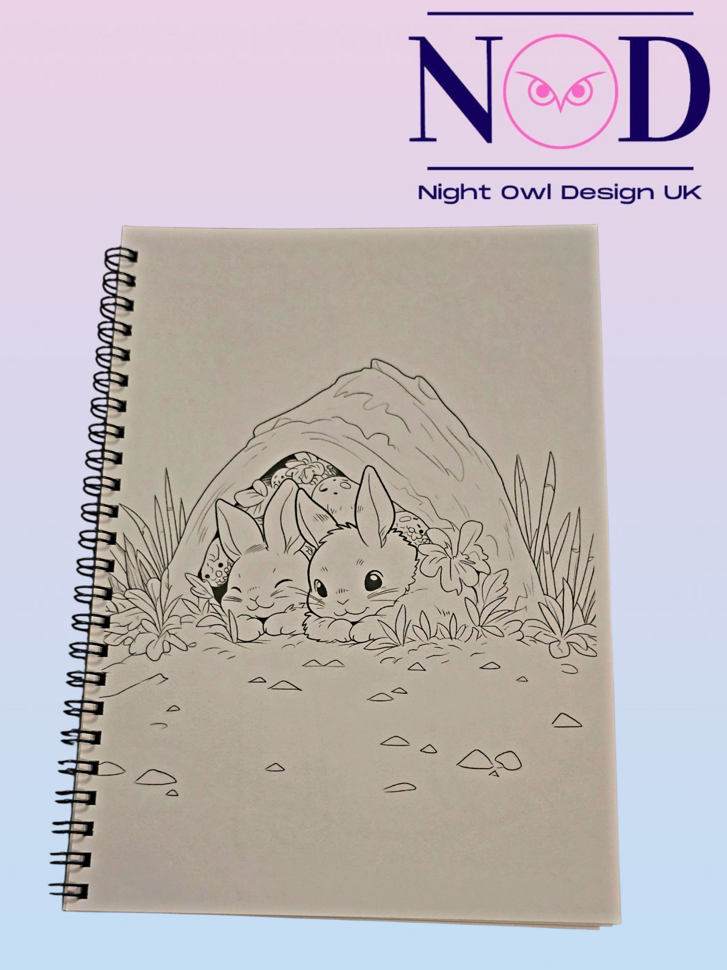 Cozy Animals Colouring Book