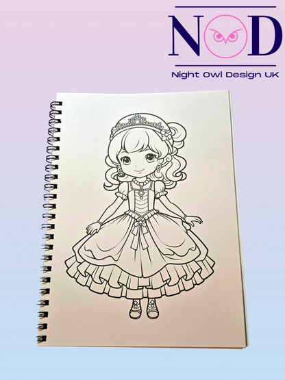 Princesses Colouring Book