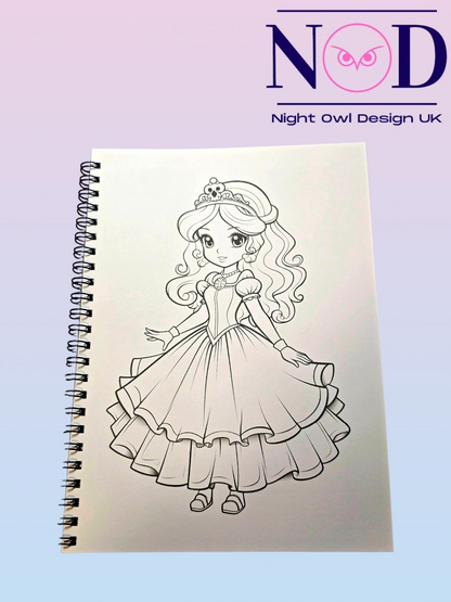 Princesses Colouring Book