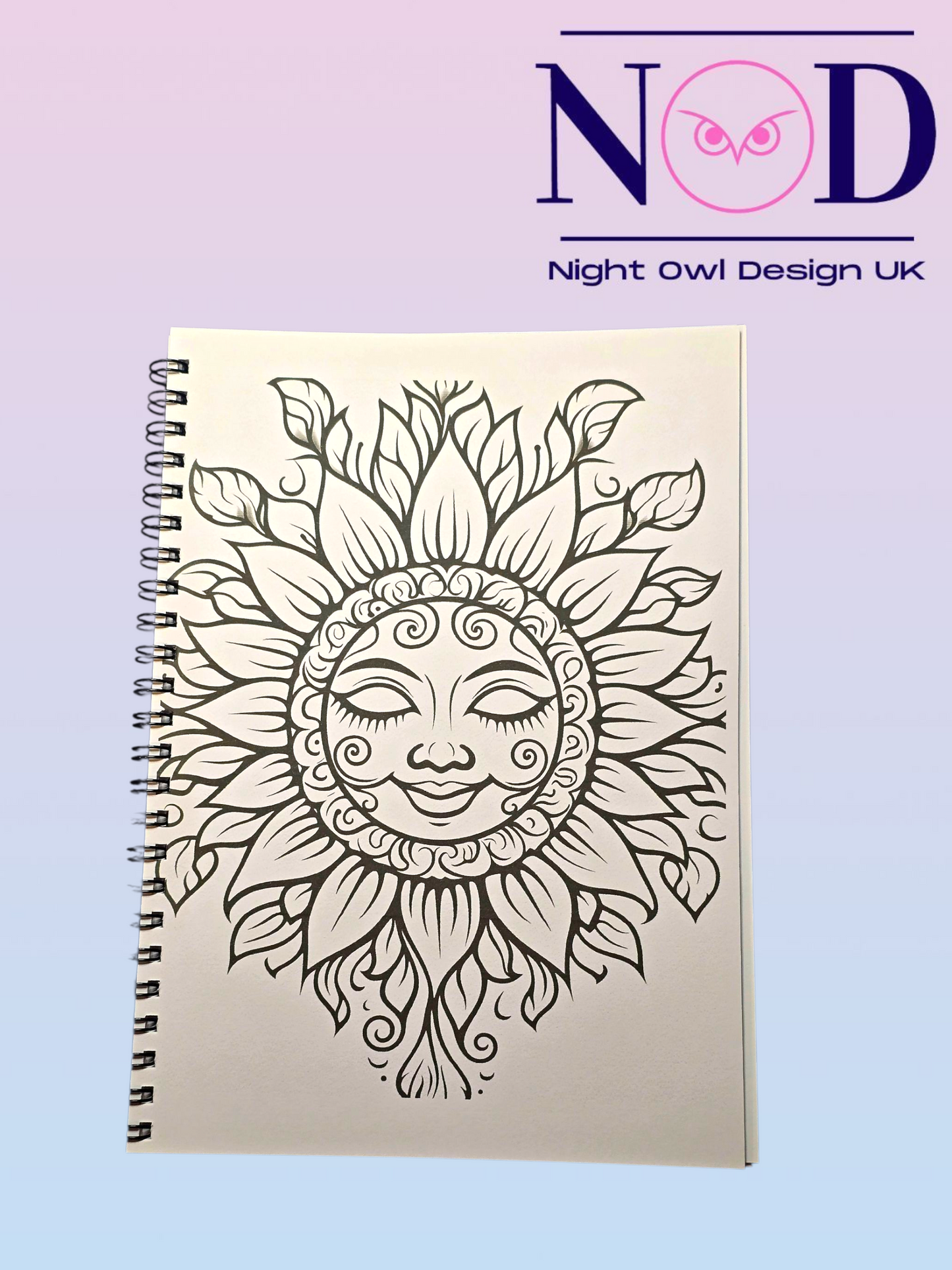 Volume 1 Large Mandalas Colouring Book