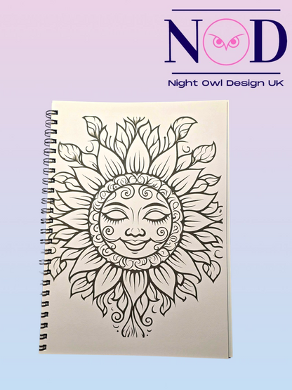 Volume 1 Large Mandalas Colouring Book