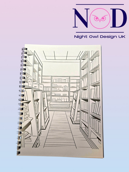 Bookstore Colouring Book