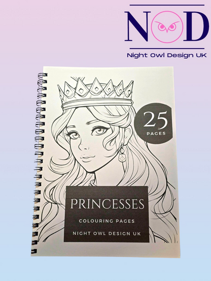 Princesses Colouring Book