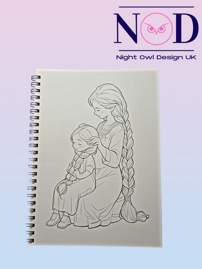 Mum Moments Colouring Book