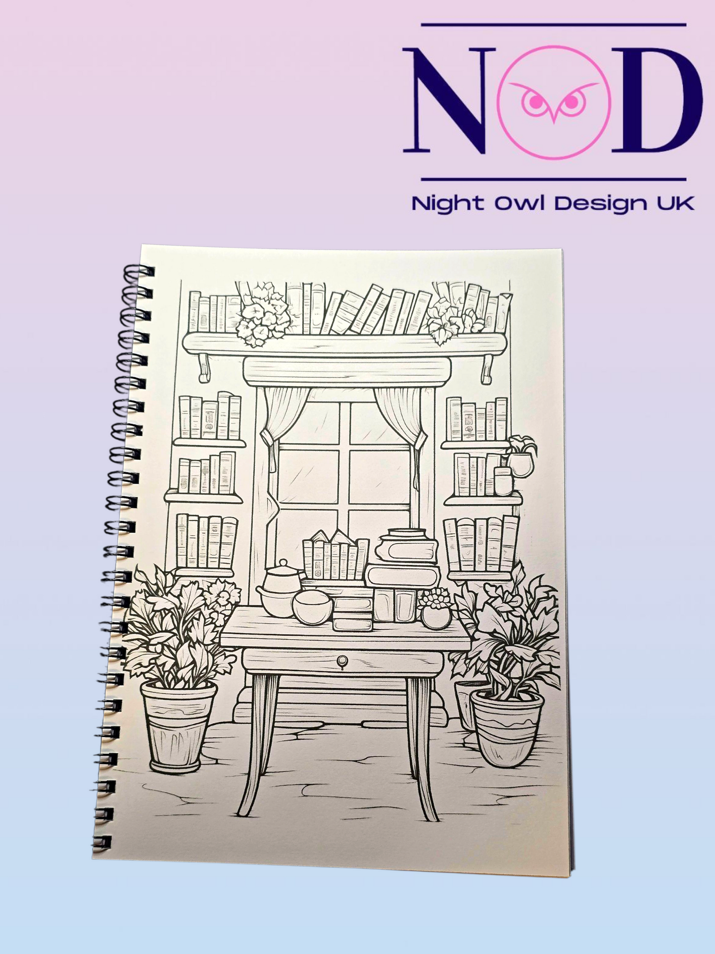 Bookstore Colouring Book