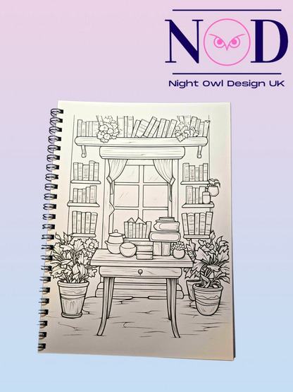 Bookstore Colouring Book