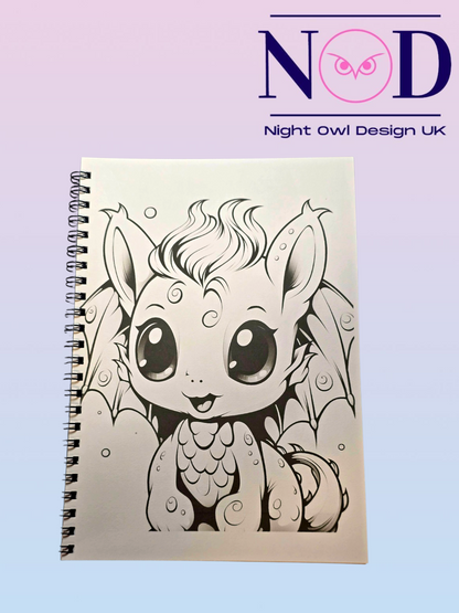 Cute Fantasy Colouring Book