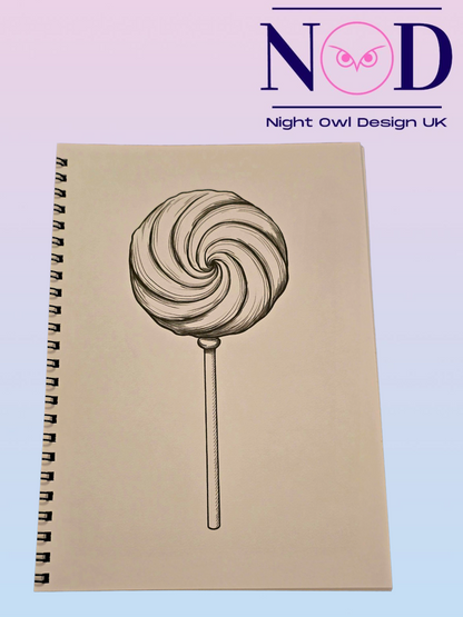 Sweets and Lollies Colouring Book