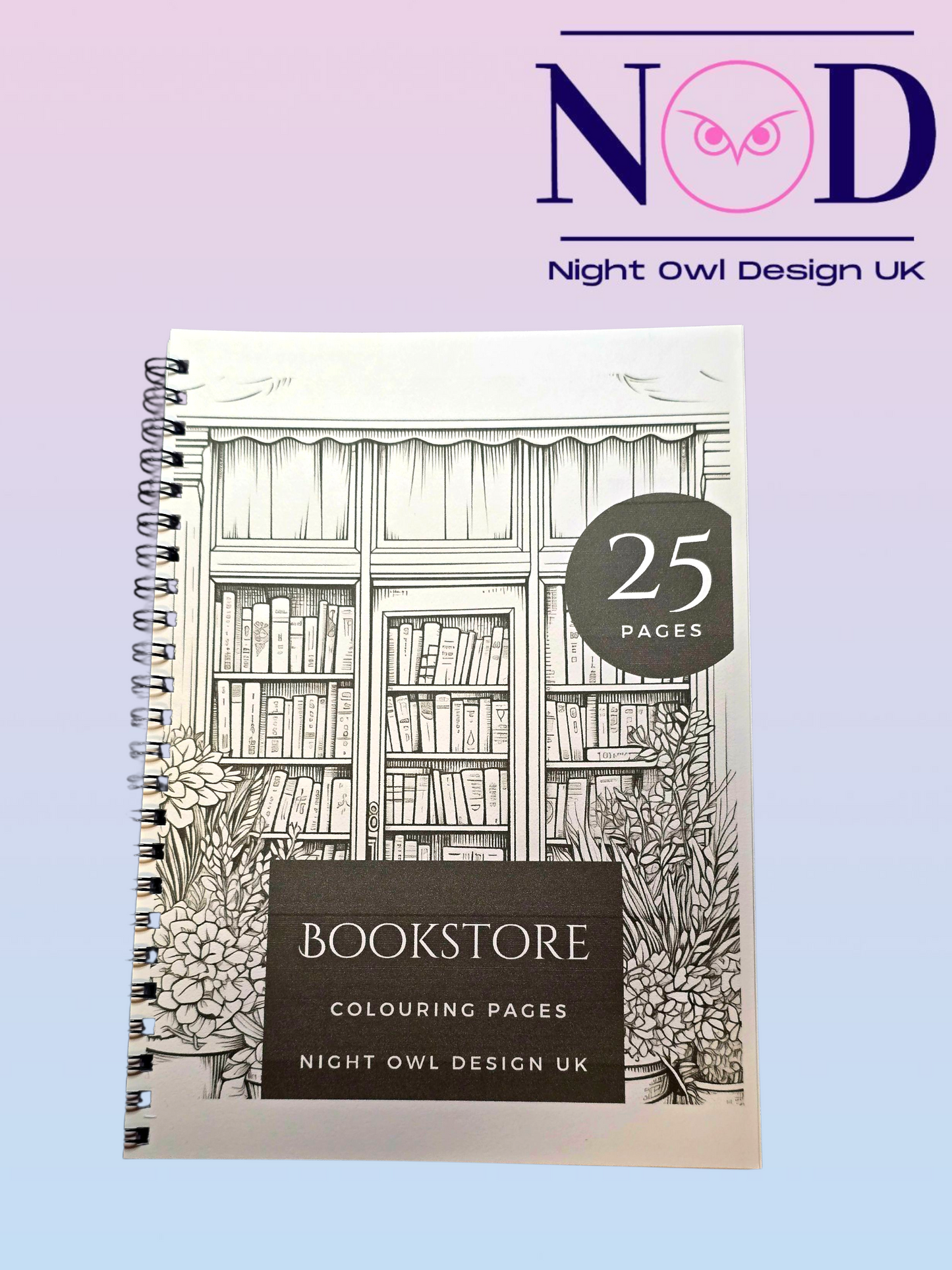 Bookstore Colouring Book