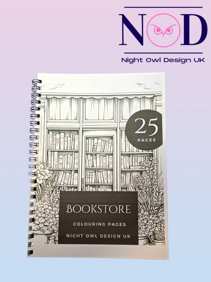 Bookstore Colouring Book