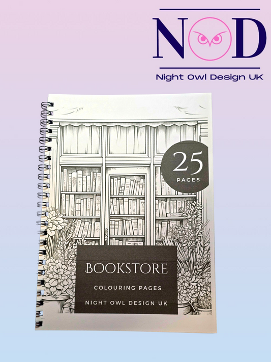 Bookstore Colouring Book