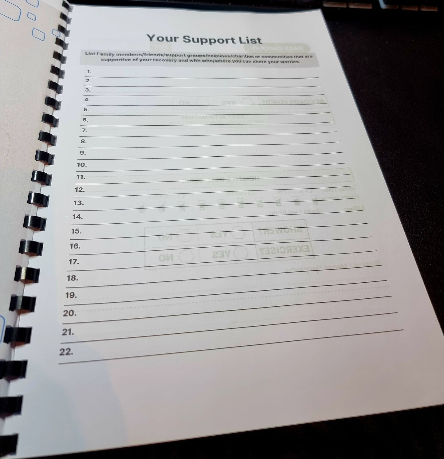 Addiction Recovery Journal